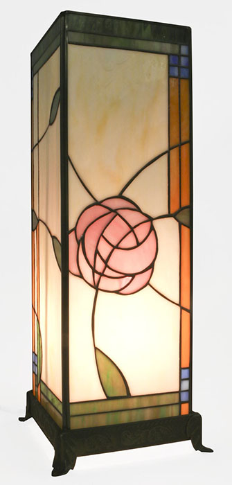 Tiffany Large Square Mackintosh Lamp